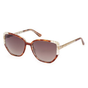 GUESS JEANS WOMEN'S BROWN SUNGLASSES