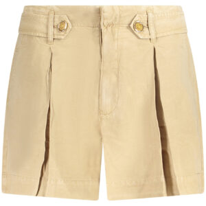 GUESS JEANS BEIGE WOMEN'S SHORT PANTS