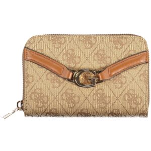 GUESS JEANS WOMEN'S BEIGE WALLET