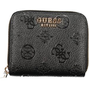GUESS JEANS WOMEN'S BLACK WALLET