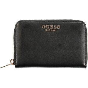 GUESS JEANS WOMEN'S WALLET BLACK