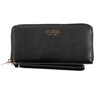 GUESS JEANS WOMEN'S WALLET BLACK