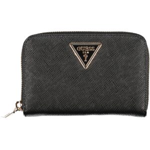 GUESS JEANS WOMEN'S WALLET BLACK