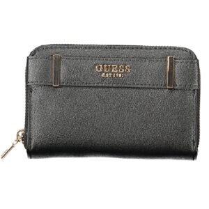 GUESS JEANS WOMEN'S WALLET BLACK
