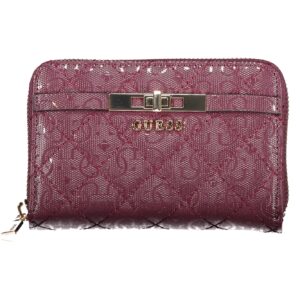 GUESS JEANS WOMEN'S RED WALLET