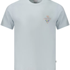 GUESS JEANS SHORT SLEEVE T-SHIRT MEN BLUE