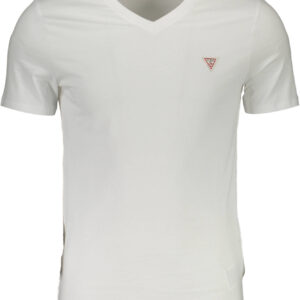 GUESS JEANS SHORT SLEEVE T-SHIRT MEN WHITE
