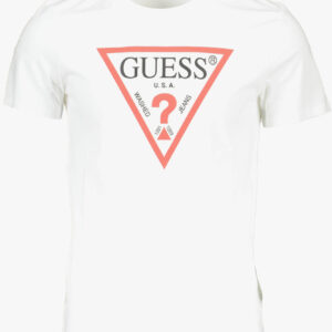 GUESS JEANS SHORT SLEEVE T-SHIRT MEN WHITE