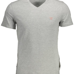 GUESS JEANS SHORT SLEEVE T-SHIRT MEN GREY
