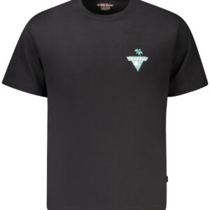 GUESS JEANS SHORT SLEEVE T-SHIRT MEN BLACK