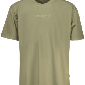 GUESS JEANS SHORT SLEEVE T-SHIRT MEN GREEN