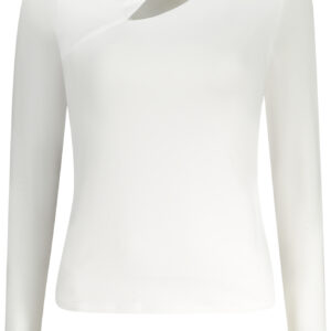 GUESS JEANS LONG SLEEVE T-SHIRT WOMEN WHITE