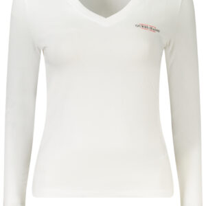 GUESS JEANS WOMEN'S LONG-SLEEVED T-SHIRT WHITE