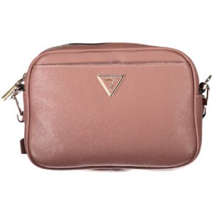 GUESS JEANS PINK WOMAN SHOULDER BAG