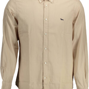 HARMONT & BLAINE LONG SLEEVE SHIRT MEN BEIGE