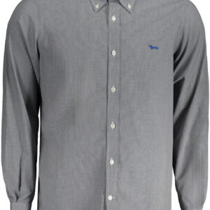 HARMONT & BLAINE MEN'S LONG SLEEVE SHIRT BLUE