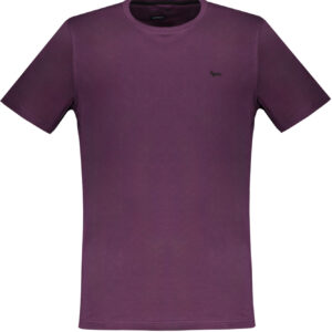 HARMONT & BLAINE MEN'S SHORT SLEEVE T-SHIRT PURPLE