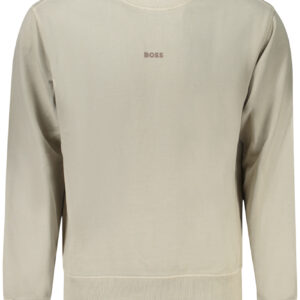 HUGO BOSS SWEATSHIRT WITHOUT ZIP MEN BEIGE
