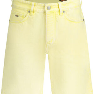 HUGO BOSS JEANS SHORT MEN YELLOW