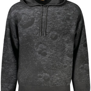 HUGO BOSS MEN'S BLACK SWEATER