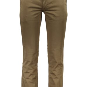 HUGO BOSS MEN'S BROWN TROUSERS