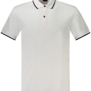 HUGO BOSS POLO SHORT SLEEVE MEN WHITE