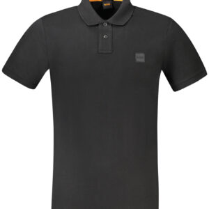 HUGO BOSS POLO SHORT SLEEVE MEN BLACK
