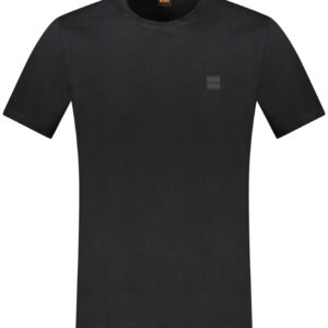 HUGO BOSS MEN'S SHORT SLEEVE T-SHIRT BLACK