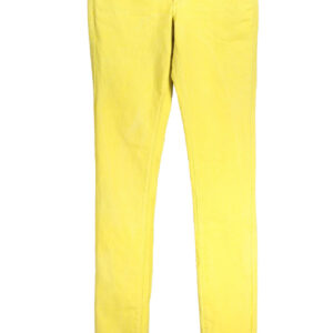 JOHN GALLIANO JEANS DENIM WOMAN YELLOW