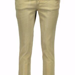 JOHN GALLIANO WOMEN'S GREEN PINOCCHIETTO PANTS