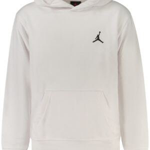 JORDAN MEN'S WHITE ZIP-UP SWEATSHIRT