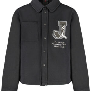 JORDAN MEN'S BLACK ZIP-UP SWEATSHIRT