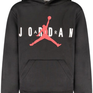 JORDAN MEN'S BLACK ZIP-UP SWEATSHIRT