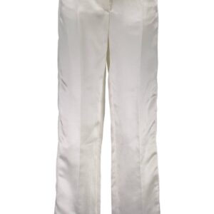JUST CAVALLI WOMEN'S WHITE TROUSERS
