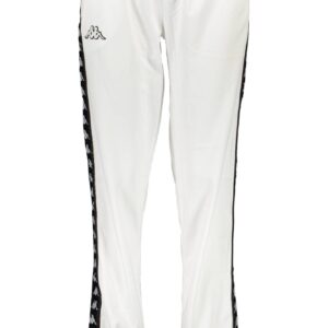 KAPPA WOMEN'S WHITE TROUSERS