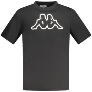 KAPPA SHORT SLEEVE T-SHIRT MEN BLACK