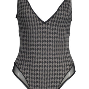 KARL LAGERFELD BEACHWEAR WOMEN'S ONE-PIECE SWIMSUIT BLACK