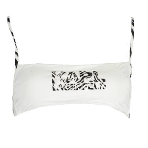 KARL LAGERFELD BEACHWEAR SWIMSUIT TOP WOMAN WHITE