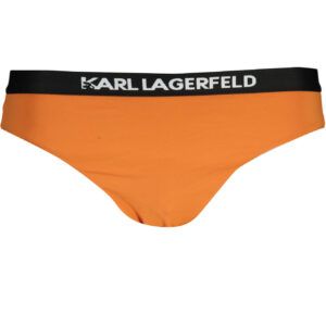 KARL LAGERFELD BEACHWEAR SWIMSUIT BOTTOM WOMEN ORANGE