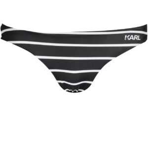 KARL LAGERFELD BEACHWEAR WOMEN'S BOTTOM SWIMSUIT BLACK