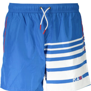 KARL LAGERFELD BEACHWEAR SWIMSUIT PART UNDER MAN BLUE