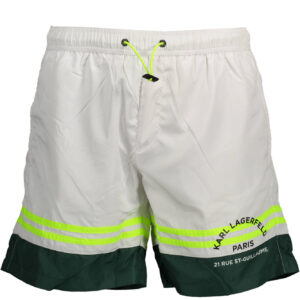 KARL LAGERFELD BEACHWEAR COSTUME PARTS UNDER WHITE MAN