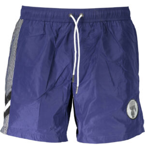 KARL LAGERFELD BEACHWEAR SWIMSUIT PARTS UNDER MAN BLUE