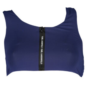 KARL LAGERFELD SWIMSUIT PARTS ABOVE BLUE WOMAN
