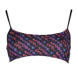 KARL LAGERFELD SWIMSUIT PARTS ABOVE WOMAN BLACK