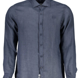 LA MARTINA LONG SLEEVE SHIRT MEN BLUE