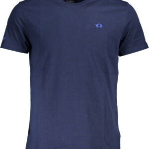 LA MARTINA MEN'S SHORT SLEEVE T-SHIRT BLUE