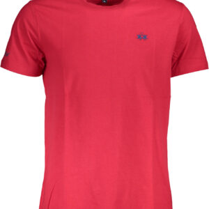 LA MARTINA MEN'S SHORT SLEEVE T-SHIRT RED