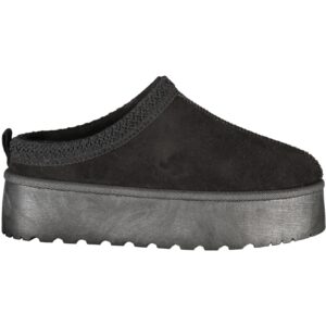 LAURA BIAGIOTTI WOMEN'S BLACK WINTER CLOG FOOTWEAR