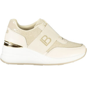 LAURA BIAGIOTTI WOMEN'S BEIGE SPORTS SHOES